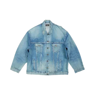 Balenciaga Destroyed Denim Jacket