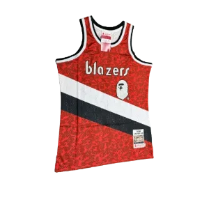 Bape Blazers Red Jersey