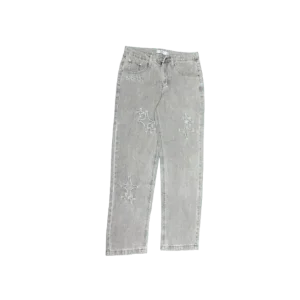 Broken Planet Star Jeans Grey