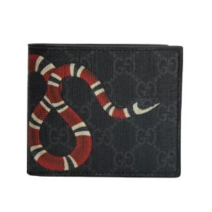 Gucci Black Snake Wallet