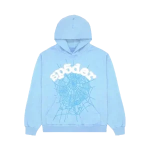 Sp5der Baby Blue Hoodie
