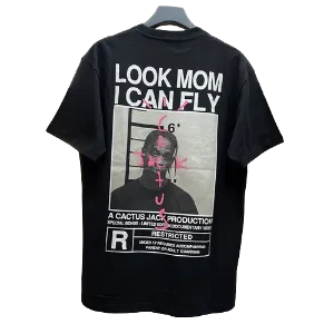 travis scott "look mom i can fly" tee
