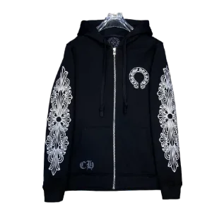 CHROME HEARTS ZIP UP HOODIE