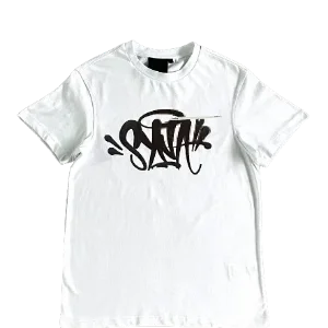 Syna World Tee White Graffiti