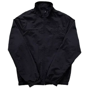 corteiz windbraker jacket black shuku