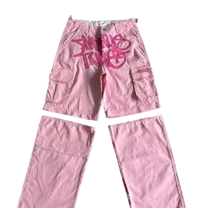 Minus Two Cargo Pants Detachable Pink