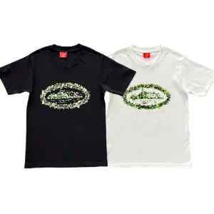 corteiz tees round grass