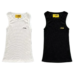 corteiz tanktops Men's black - white