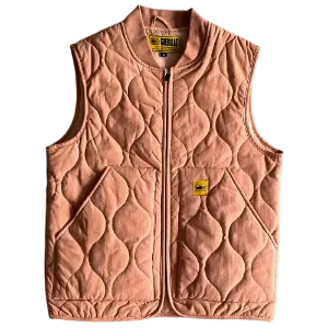 corteiz vest gilet jacket Guerillaz Quilted - Pink