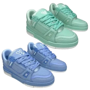 Louis Vuitton Trainers Aqua/Blue